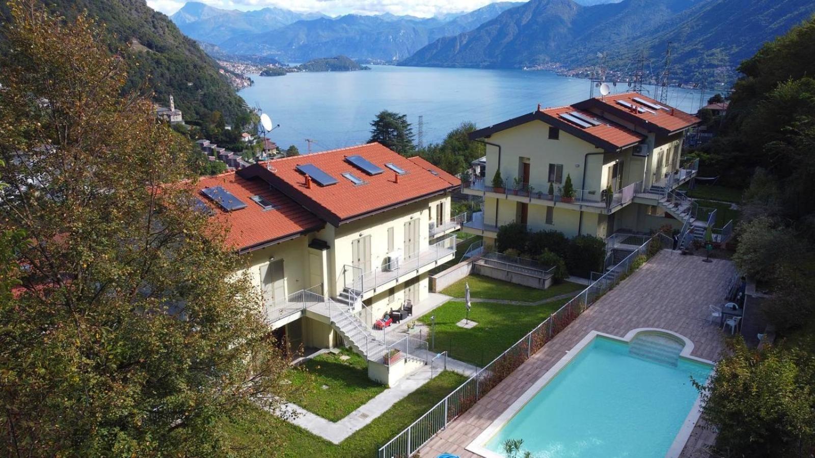 Vista Dolce Isola _ Lakeview Pool, Terrace & Garden Apartment อาร์เจโญ ภายนอก รูปภาพ